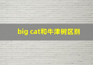 big cat和牛津树区别